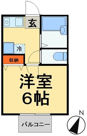 第46アベニュー弁天の物件間取画像